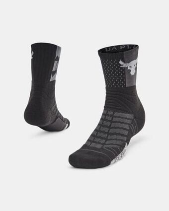 Under Armour Unisex ua playmaker project rock crew socks offer