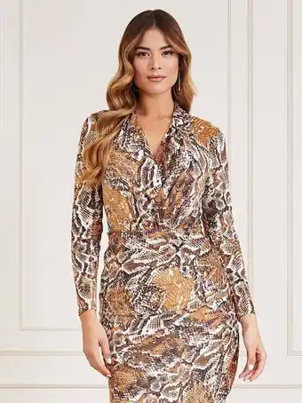 Guess Marciano faux suede body offer