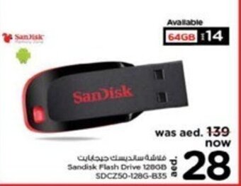 Nesto Sandisk Flash Drive 128GB SDCZ50-128G-B35 offer