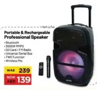 Nesto Portable & Rechargeable Professional Speaker offer