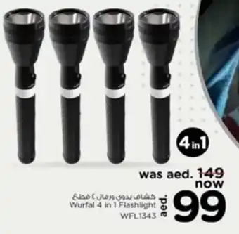 Nesto Wurfal 4 in 1 Flashlight WFL1343 offer