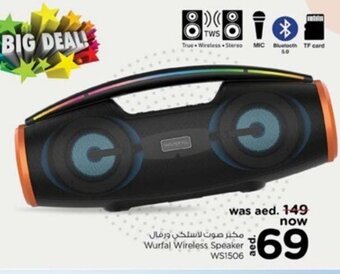 Nesto Wurfal Wireless Speaker WS1506 offer