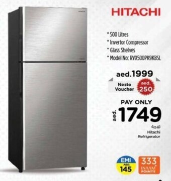 Nesto Hitachi Refrigerator offer