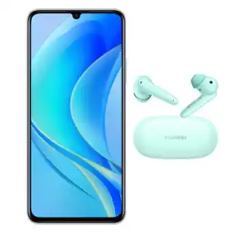 Lulu Hypermarket Huawei nova y70 4gb 128gb pearl white+buds se offer
