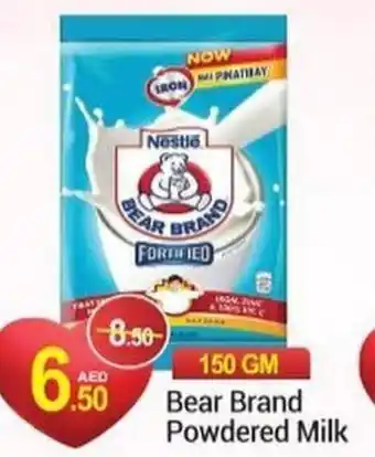 New W Mart Bear Brand Powdered Milk offer