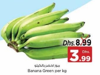 Nesto Banana Green per kg offer