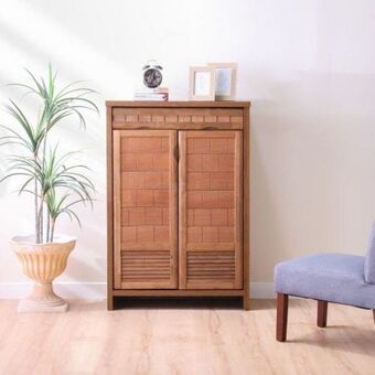 Leandros 18-pair shoe cabinet
