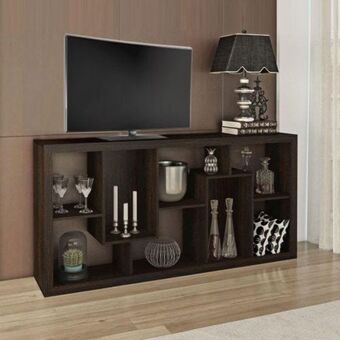 Danube Home Cierra tv unit / book case for tvs up to 55 inches offer