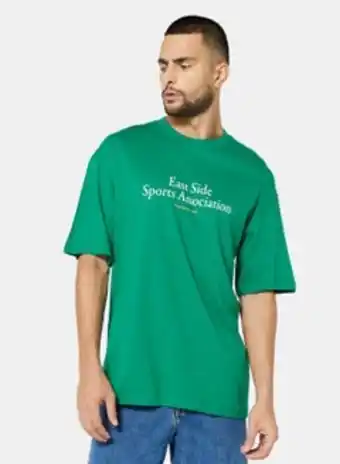 Noon Slogan oversized fit t-shirt offer