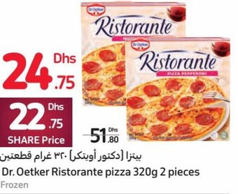 Carrefour Dr. Oetker Ristorante pizza 320g 2 pieces offer