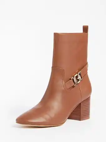 Real leather sabean low boots