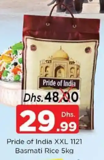 Nesto Pride of India XXL 1121 Basmati Rice 5kg offer
