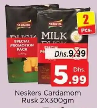 Nesto Neskers Cardamom Rusk 2x300gm offer