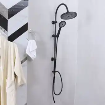 Danube Home Milano lucy shower column matt black offer