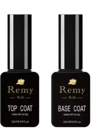 Noon Pack of 2 base and top coat for poly gel 12 ml offer