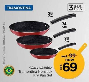 Nesto Tramontina Nonstick Fry Pan Set offer