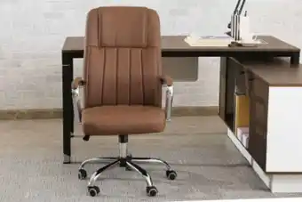 PAN Emirates Pan aida office high back chair -brown offer