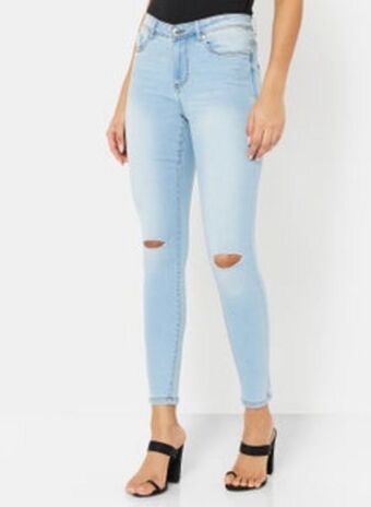 Noon Skinny fit jeans light blue offer