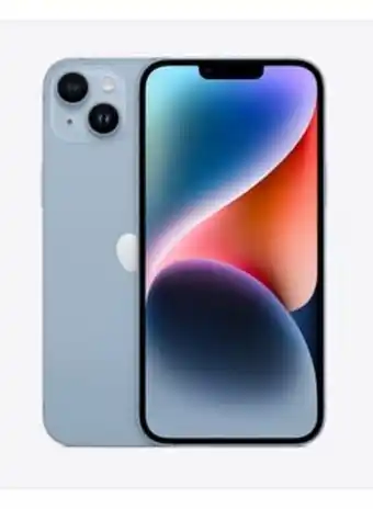 Noon Iphone 14 physical dual sim 128gb blue 5g with facetime offer