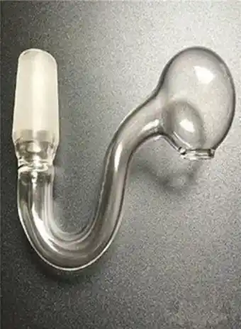 Noon Clear glass connecting adapter 14mm heat-resistant oil lamp burner offer