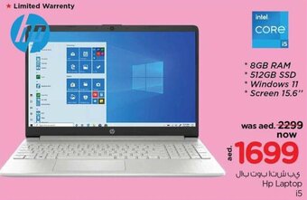 Nesto Hp Laptop i5 offer