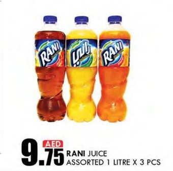 KM Trading Rani Juice Assorted 1 Litre x 3 pcs offer
