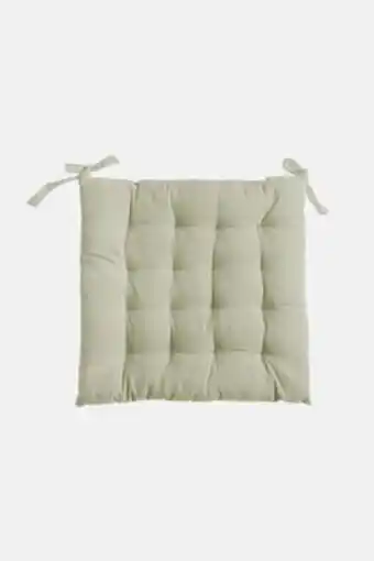 Brands For Less Organic cotton chair cushion 40x40, light green offer
