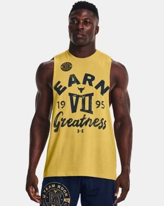 Under Armour Men's project rock earn greatness tank offer