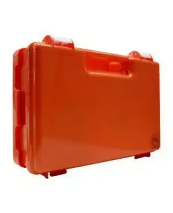 Aster Pharmacy Sicurmed orange first aid box empty offer
