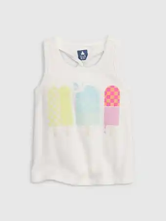 GAP Toddler 100% organic cotton mix and match twist-back tank top offer