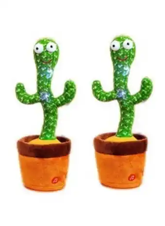Noon 2-piece electric dancing cactus plant toys offer