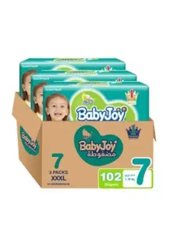 Noon Baby diapers, size 7, 18+ kg,3 x 34 diapers - mega pack, compressed, cotton touch offer