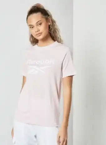 Noon Identity logo t-shirt pink offer