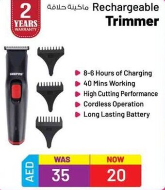 Nesto Rechargeable Trimmer offer