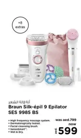 Nesto Braun Silk-epil 9 Epilator SES 9985 BS offer