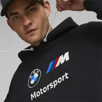 Puma Bmw m motorsport essentials fleece hoodie men offer