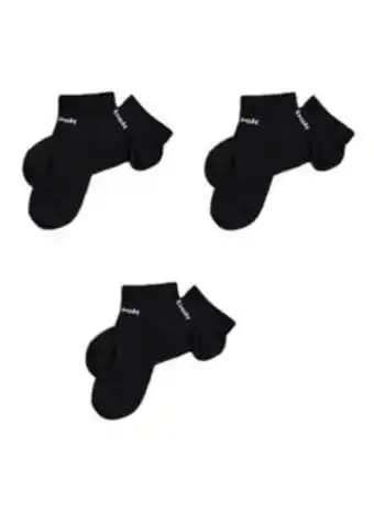 Noon Pack of 3 active core low cut socks black offer