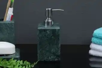PAN Emirates Pan green-marble soap dispenser green 90ml offer