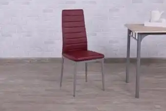 PAN Emirates Pan milyan dining chair - red & silver offer