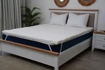 PAN Emirates Pan latex polyester mattress topper white 1 offer