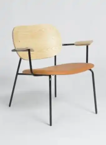 Noon Dining chair in orange size 69.5 x 63.5 x 69.5 offer