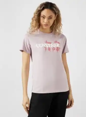 Noon Hybrid flower relaxed t-shirt pink offer
