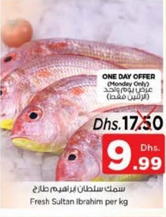 Nesto Fresh Sultan Ibrahim per kg offer