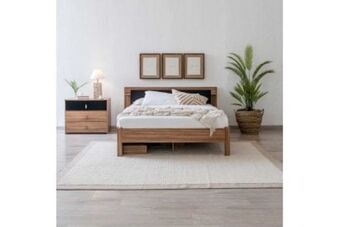 PAN Emirates Pan valencia bed 160x200 cm with panel offer