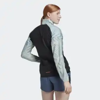 Adidas Terrex trail running printed wind jacket offer