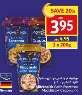 Viva Movenpick Caffe Espresso/Macchiato/Cappuccino offer
