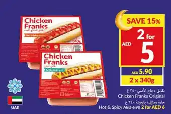 Viva Chicken Franks Original Hot & Spicy offer