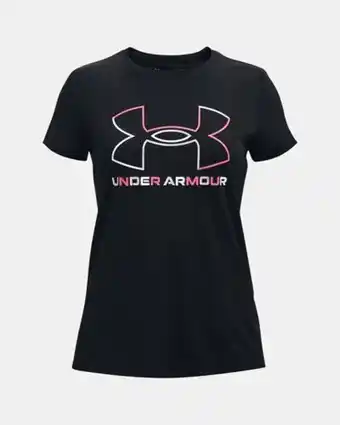 Under Armour Girls' ua tech™ big logo short sleeve offer