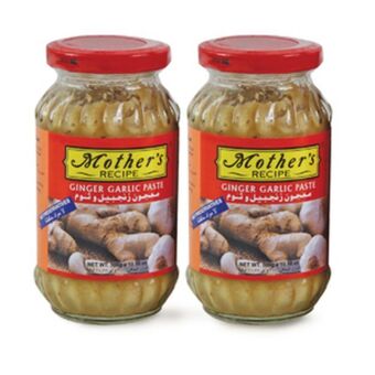 Lulu Hypermarket Mother's recipe ginger & garlic paste 2 x 300g offer
