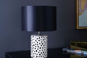 PAN Emirates Pan esco table lamp black & white d30x43cm offer